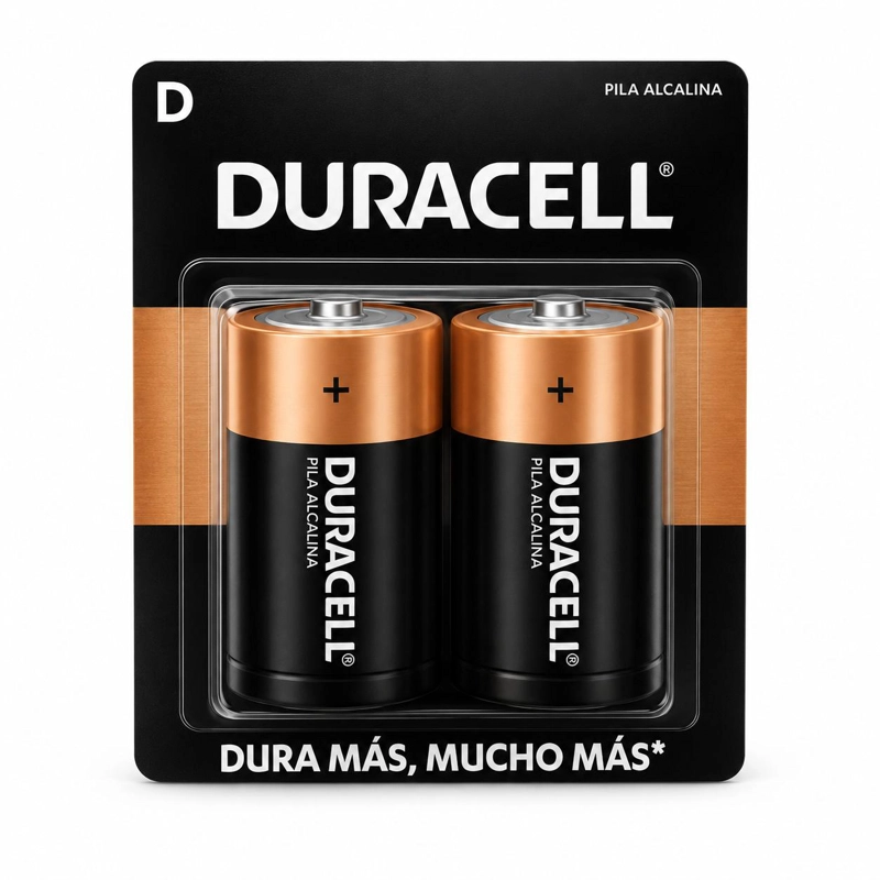 PILA DURACELL D ALCALINA EXTRA DURACIÓN - 1