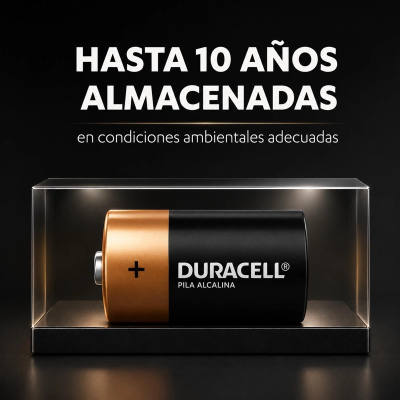 PILA DURACELL D ALCALINA EXTRA DURACIÓN - 5