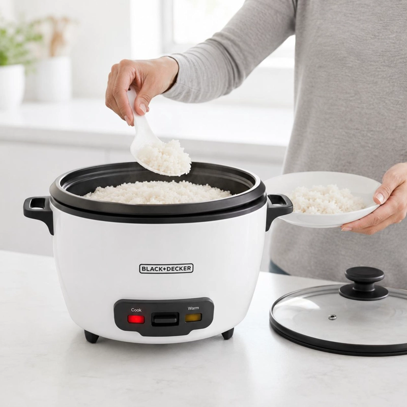 OLLA ELÉCTRICA ARROCERA MULTIFUNCIONAL BLACK+DECKER RC5225CL - 9