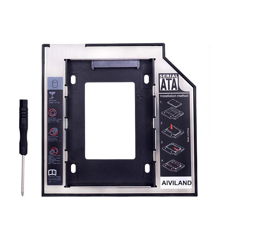 DISCO SSD TECMASTER CADDY O HDD 2.5' SATA 9.5MM HIGH SPEED TM-600501 - 3