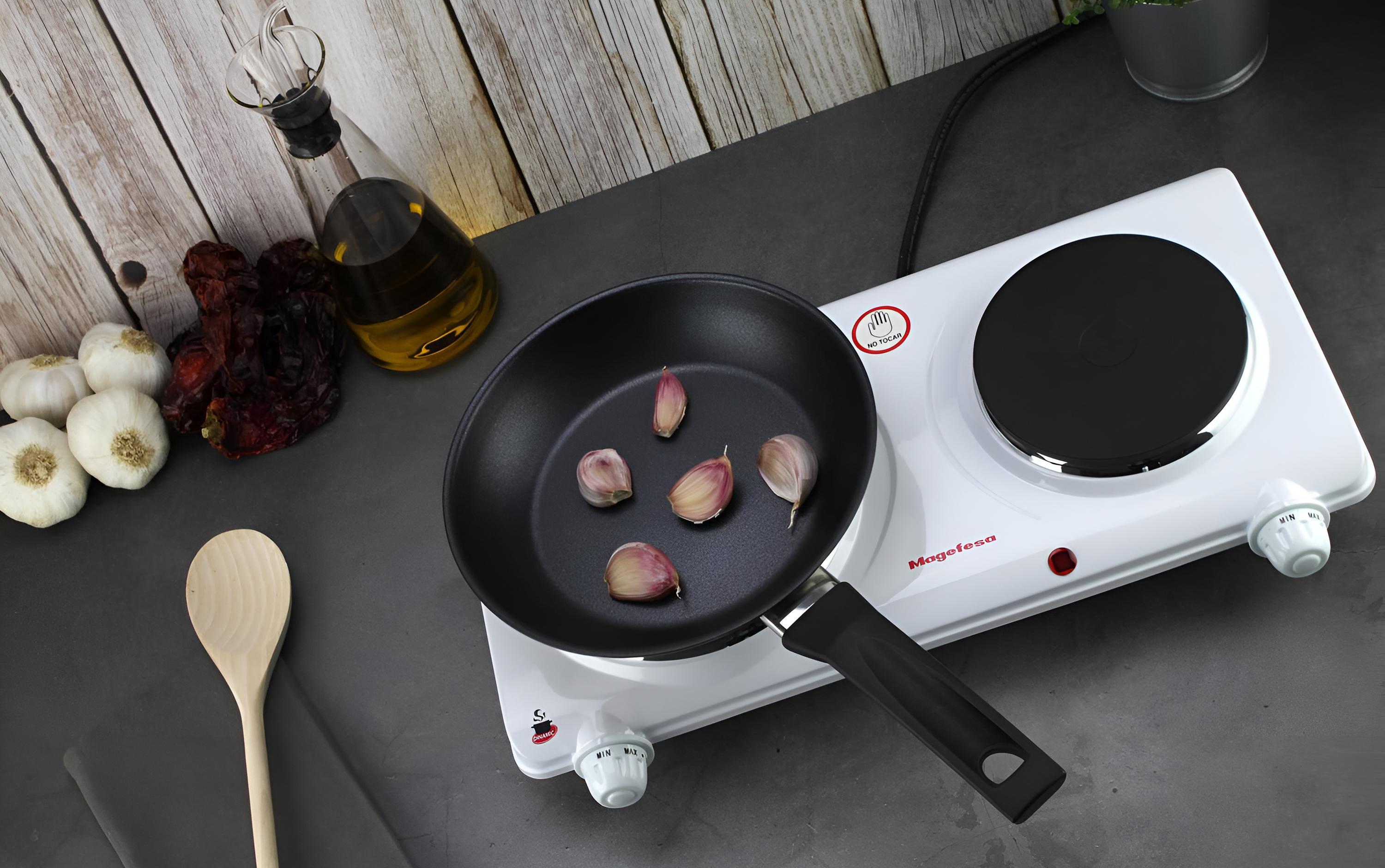 COCINA ELÉCTRICA MULTIFUNCIONAL MAGEFESA DUAL PLATE MGF8023 - 8