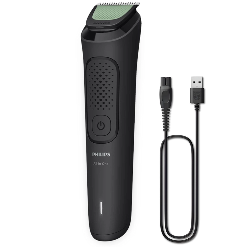 KIT CUIDADO PERSONAL INALÁMBRICO PHILIPS MG3731 2 VELOCIDADES BARBA Y CABELLO - 5