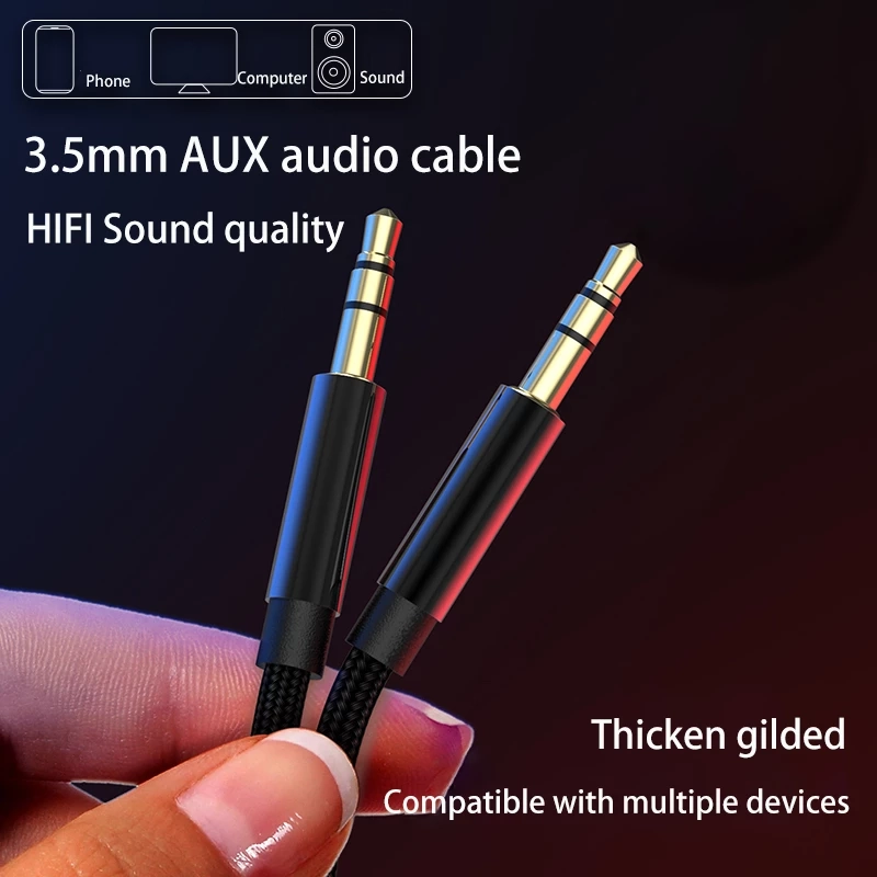 CABLE USB TECMASTER AUDIO PREMIUM 1X1 ACORDONADO CON TEXTIL 1.8M HIFI - 5