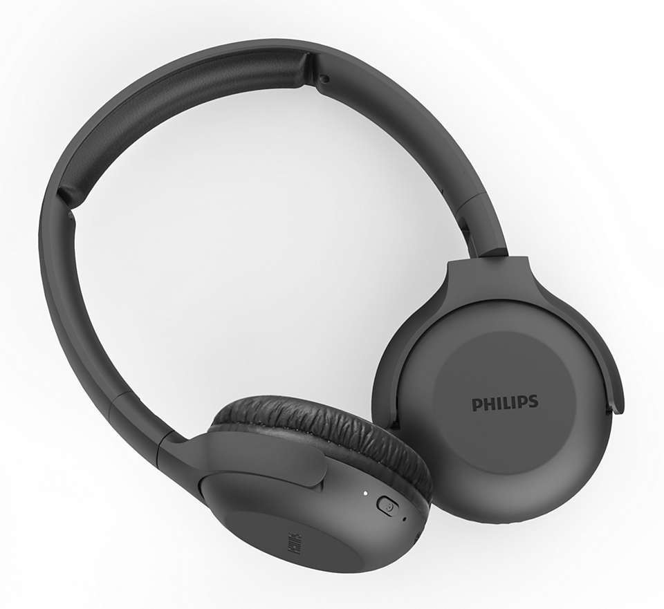 AUDÍFONOS PHILIPS TAUH202BK PLEGABLE 15H AUTONOMÍA BLUETOOTH - 5