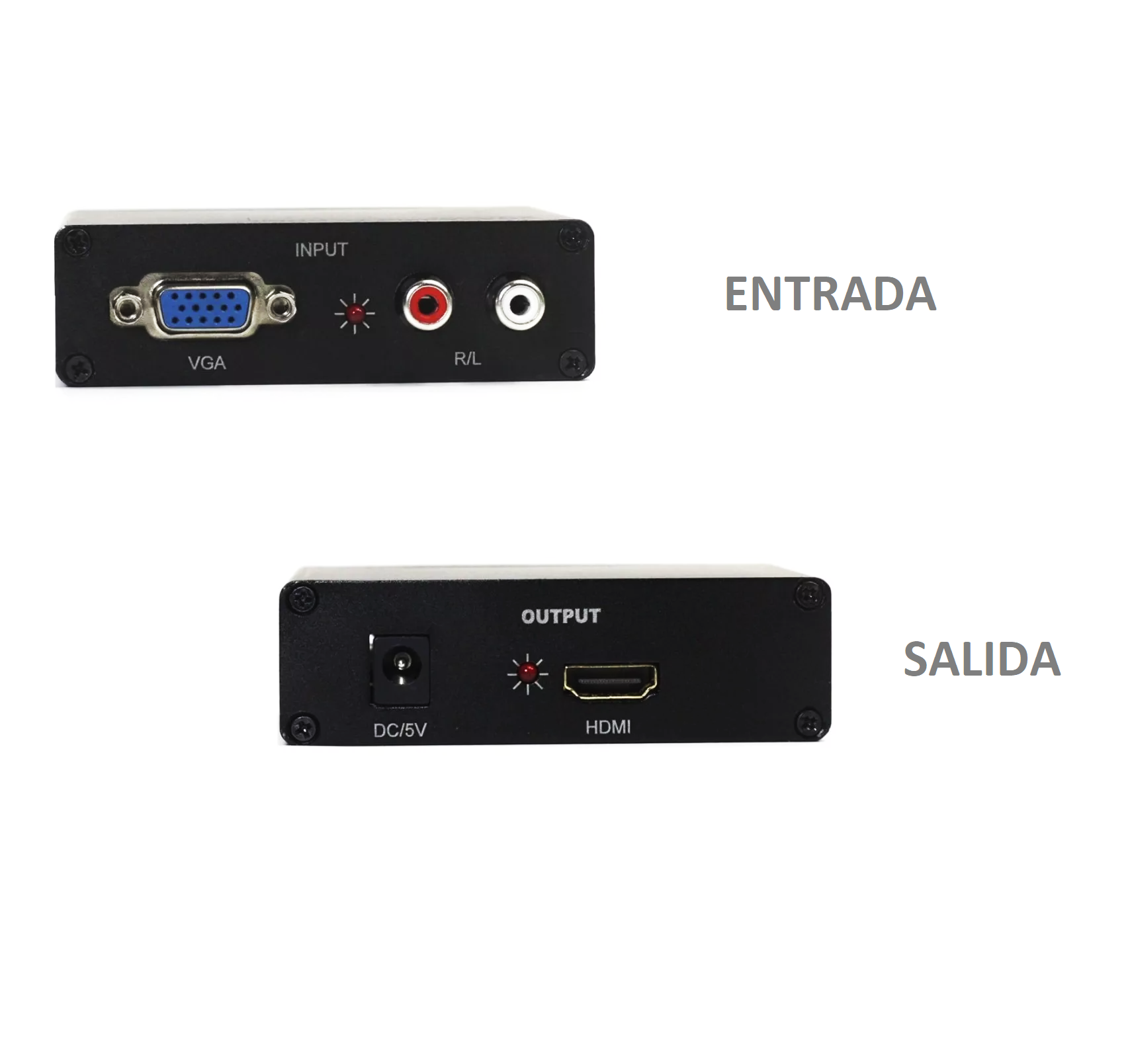 CONVERSOR ALÁMBRICO DBLUE VGA A HDMI CON AUDIO HD 60HZ FULL HD 1080P HGA06 - 2