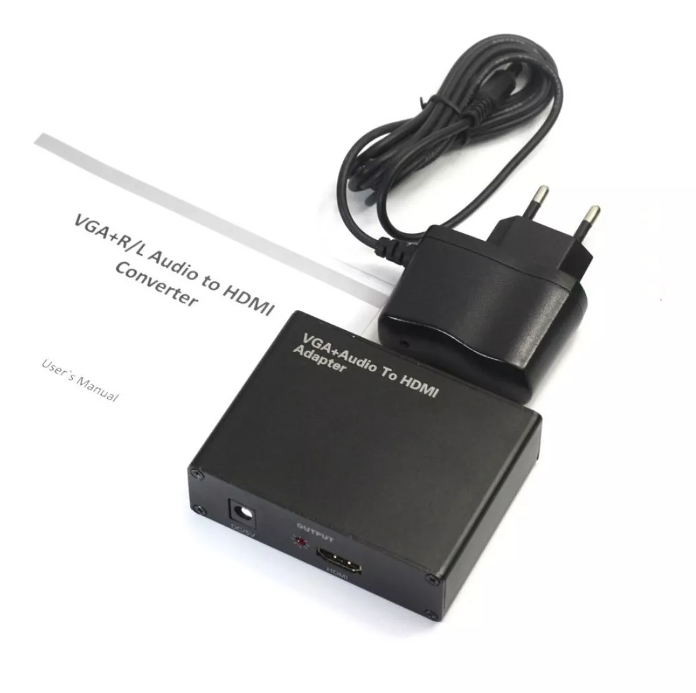 CONVERSOR ALÁMBRICO DBLUE VGA A HDMI CON AUDIO HD 60HZ FULL HD 1080P HGA06 - 4