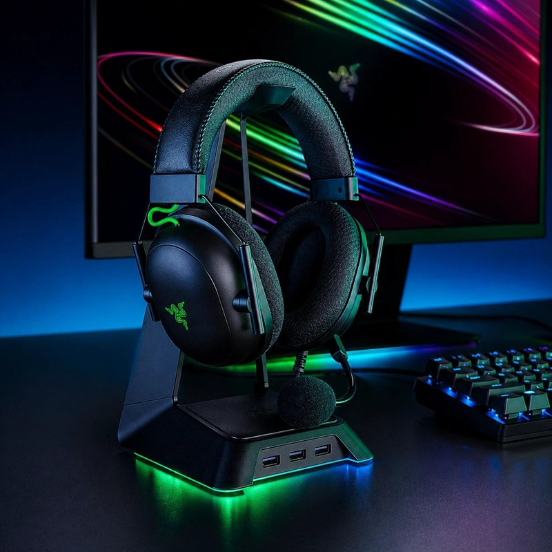 AUDÍFONOS GAMER RAZER HEADSET RZ04-03230100-R3U1 BLACKSHARK V2 USB ESPORTS - 7