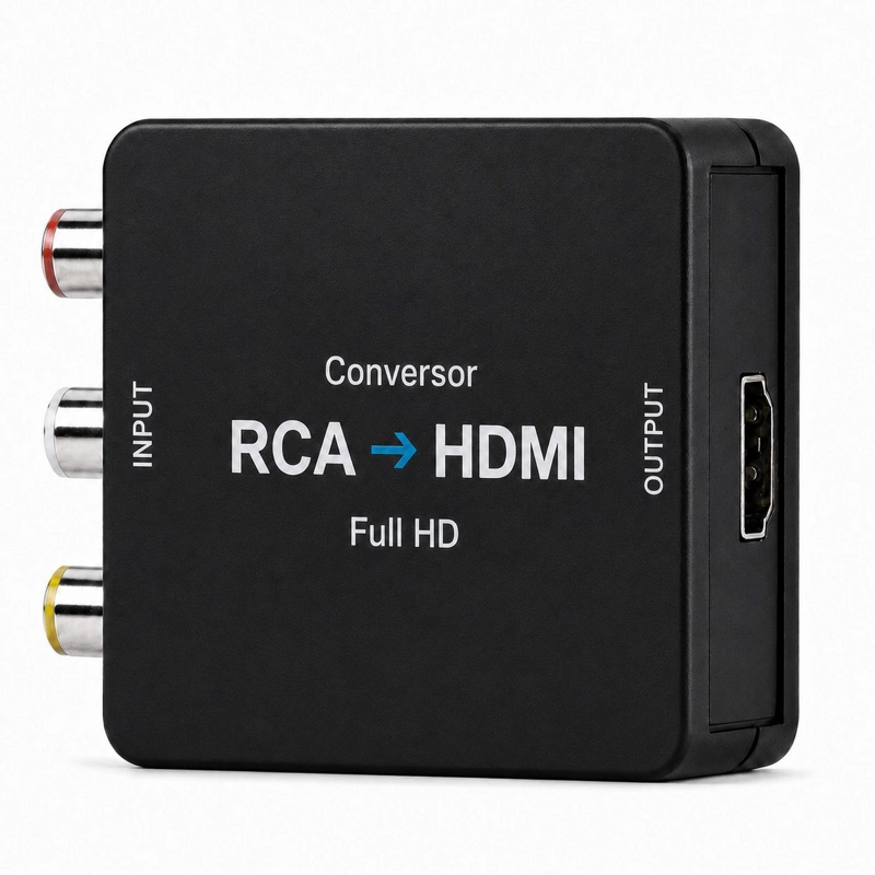 CONVERSOR ALÁMBRICO ULINK ENTRADA RCA A SALIDA HDMI FULL HD 1080P - 2
