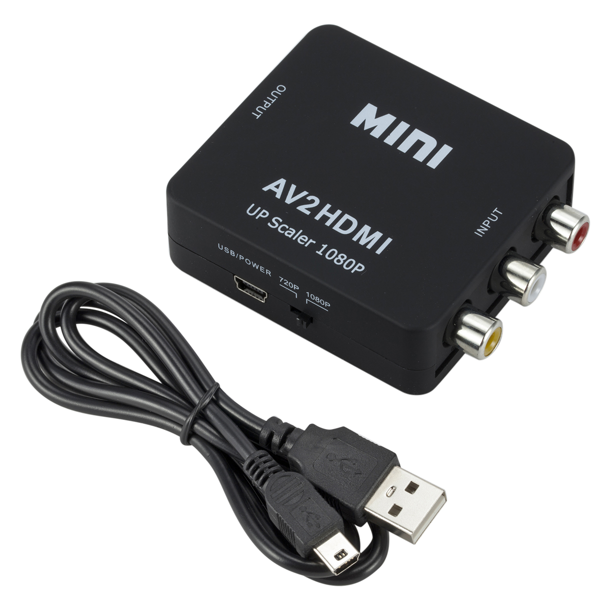 CONVERSOR ALÁMBRICO ULINK ENTRADA RCA A SALIDA HDMI FULL HD 1080P - 5