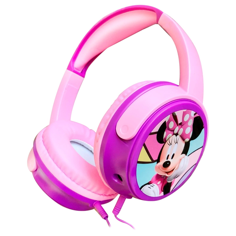 AUDÍFONOS DISNEY LFH13010-NOC MINNIE KIDS INFANTIL MICRÓFONO DESMONTABLE - 1