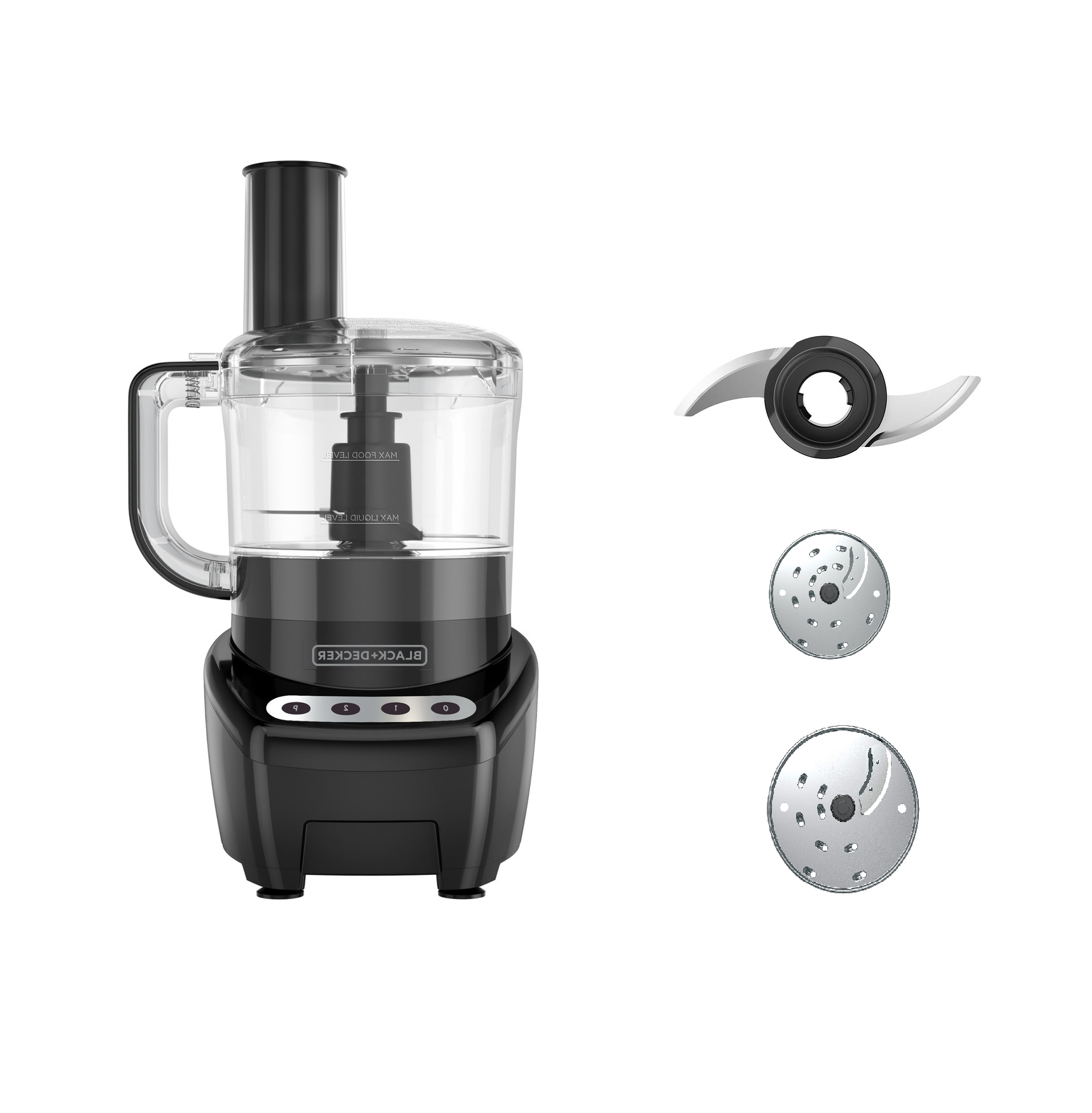 PROCESADOR DE ALIMENTOS BLACK + DECKER FP4200B-CL POWER PRO - 4
