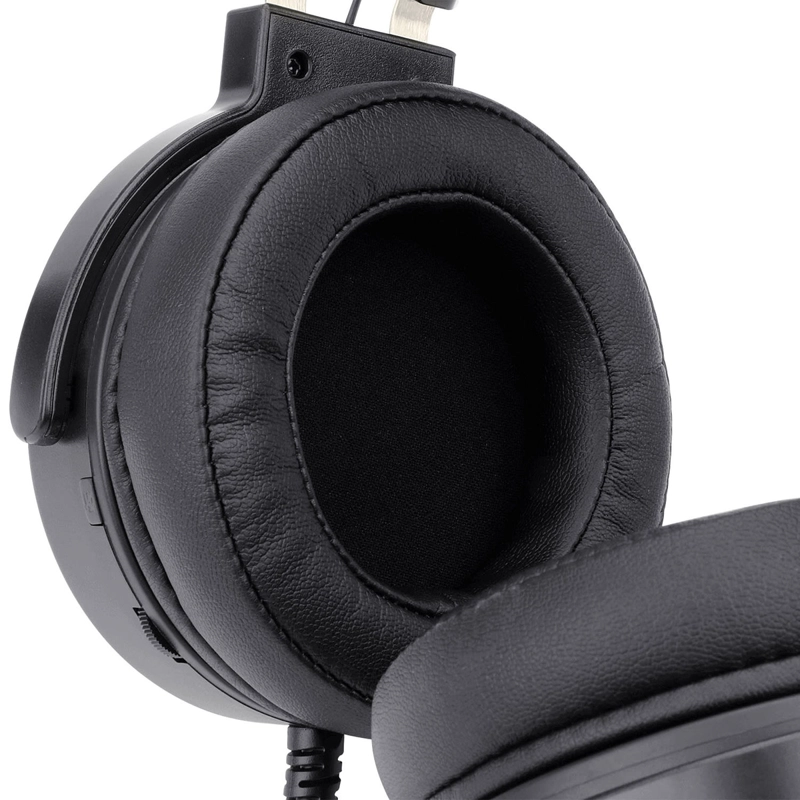 AUDÍFONOS REDRAGON H320BLACK USB LAMIA AUDIO 7.1 INCLUYE SOPORTE - 9