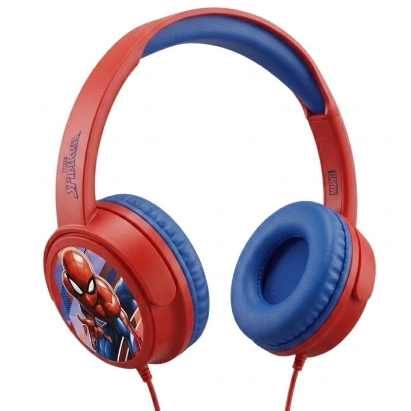 AUDÍFONOS MARVEL MANOS LIBRES LFH13044-NOC SPIDERMAN KIDS CONECTOR JACK 3.5MM - 3