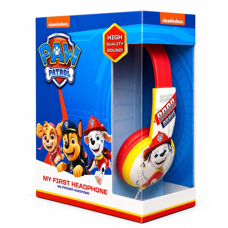 AUDÍFONOS NICKELODEON HP203371-MAR INFANTIL PAW PATROL MARSHALL - 8