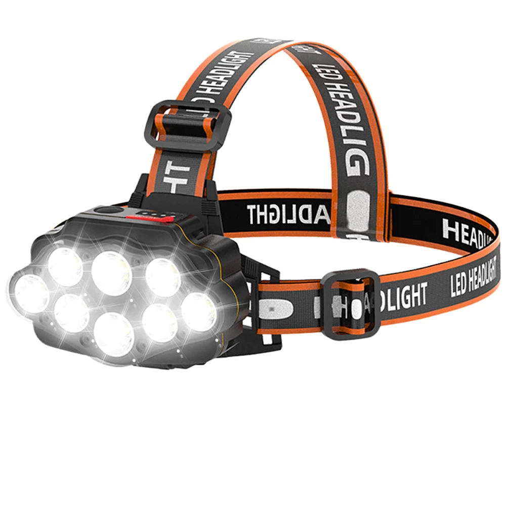 LINTERNA DE CABEZA TECNOLAB TL144 LED CON CINTILLO OUTDOOR PROFESIONAL L304 - 5