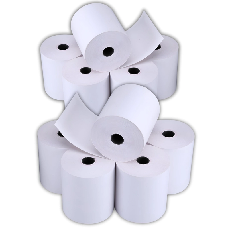 PACK X 10 ROLLOS TÉRMICO OEM 80X80MM PREMIUM QUALITY 59G - 3