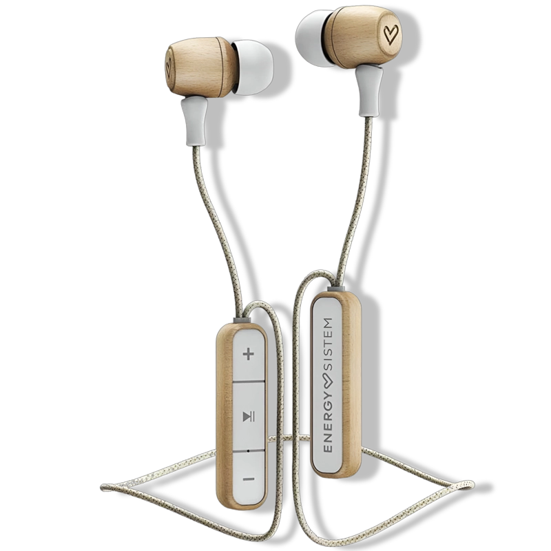 AUDÍFONOS ENERGY SISTEM 452392 MADERA ECO FRIENDLY BLUETOOTH - 1