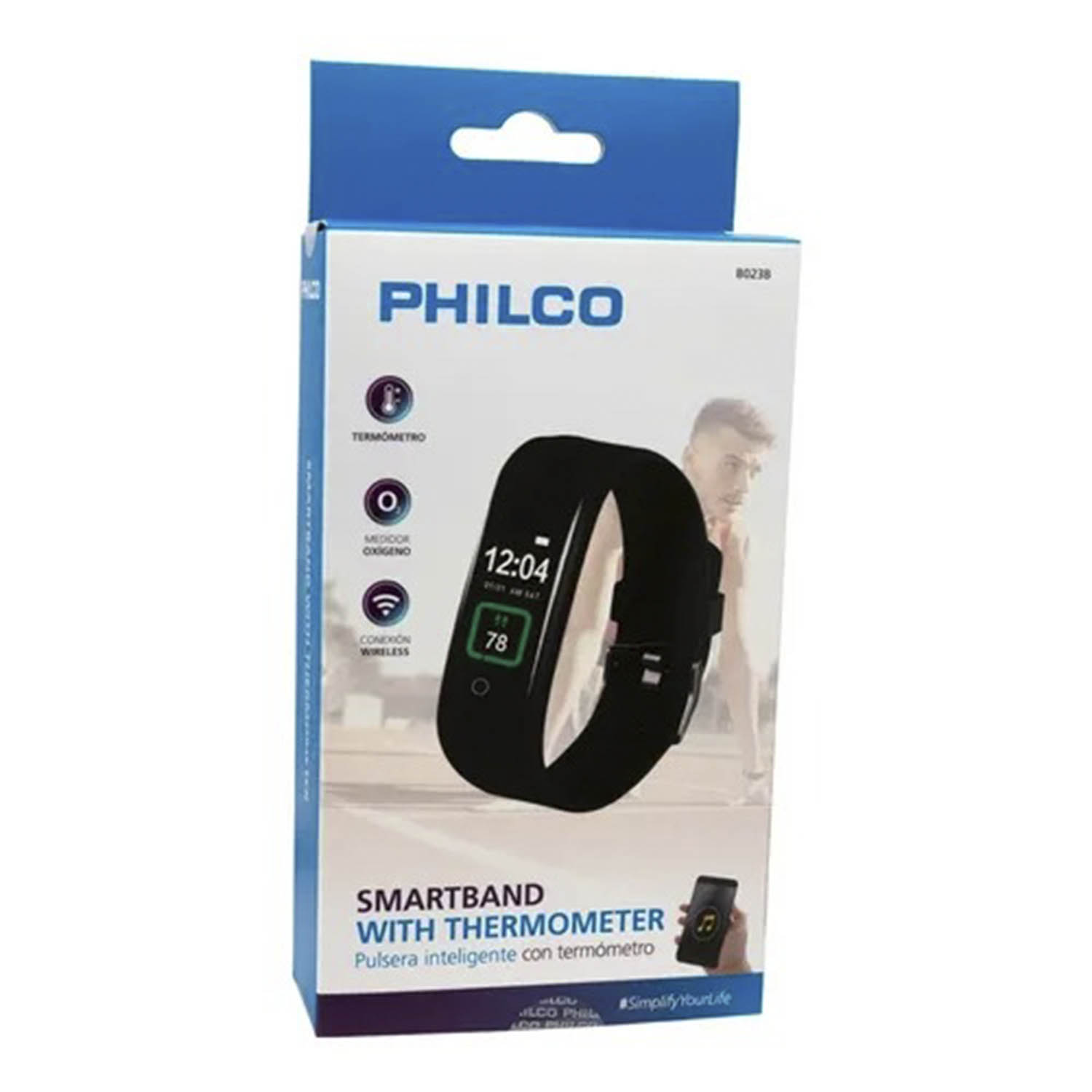 SMART BAND SPORT MULTI SENSORES DE PRECISIÓN PHILCO 023B - 8
