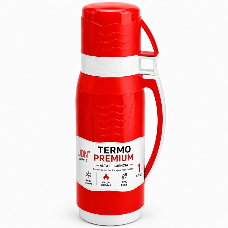 TERMO JDN 1 LT PARA AGUA FRIA Y CALIENTE / CONSERVA 8 HORAS - 2