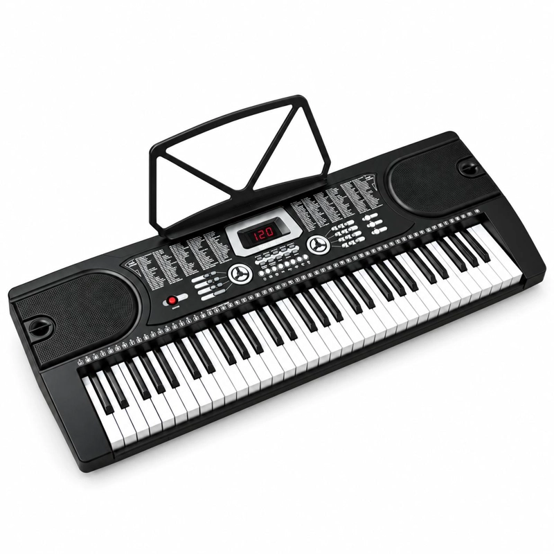 TECLADO MUSICAL DE 61 TECLAS - PIANO ELECTRONICO - 4