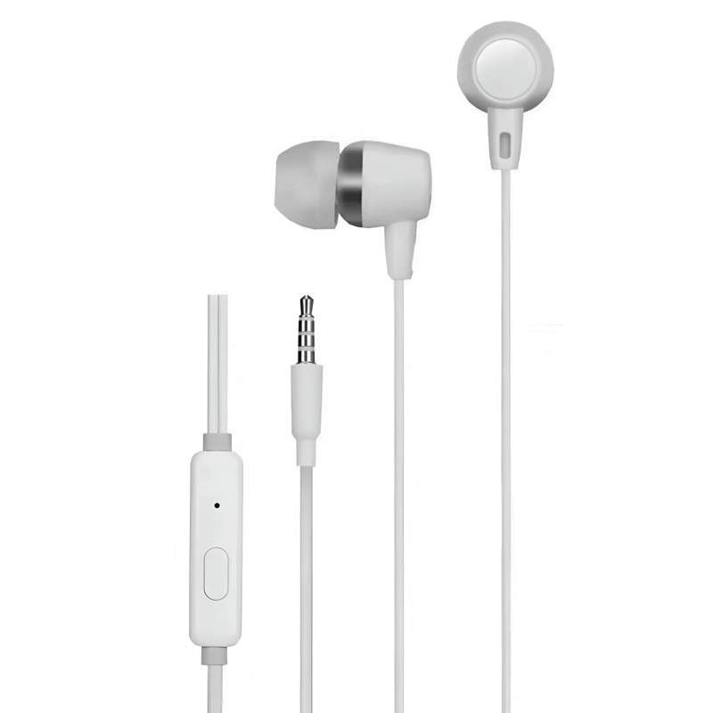 AUDÍFONOS HP IN EAR MANOS LIBRES DHE-7000W BLANCO - 6