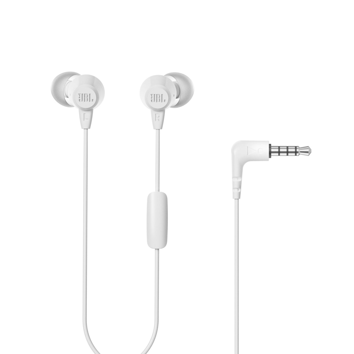AUDÍFONOS JBL IN EAR MANOS LIBRES C50HI HARMAN BASS BLANCO - 5
