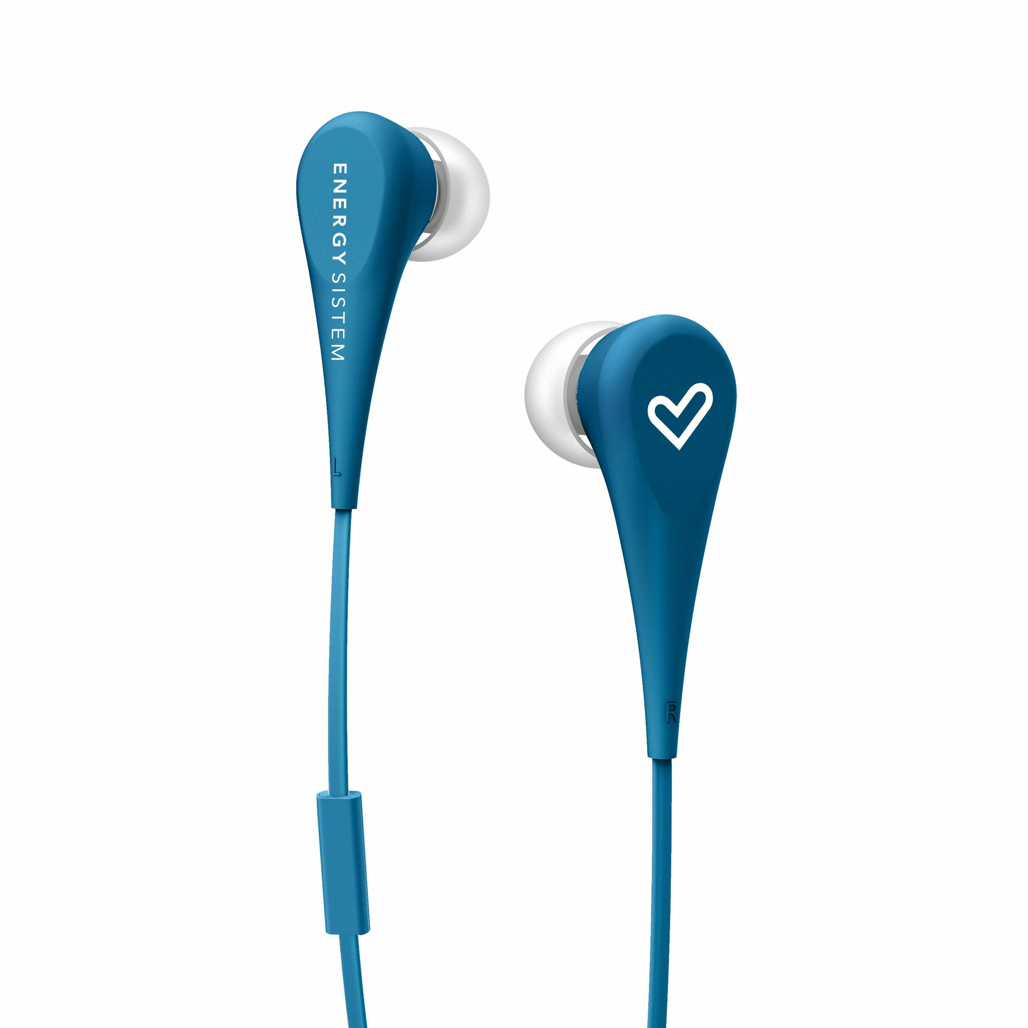 AUDÍFONOS ENERGY SISTEM 445981 EARPHONES STYLE 1+ AZUL MARINO MICRÓFONO - 3