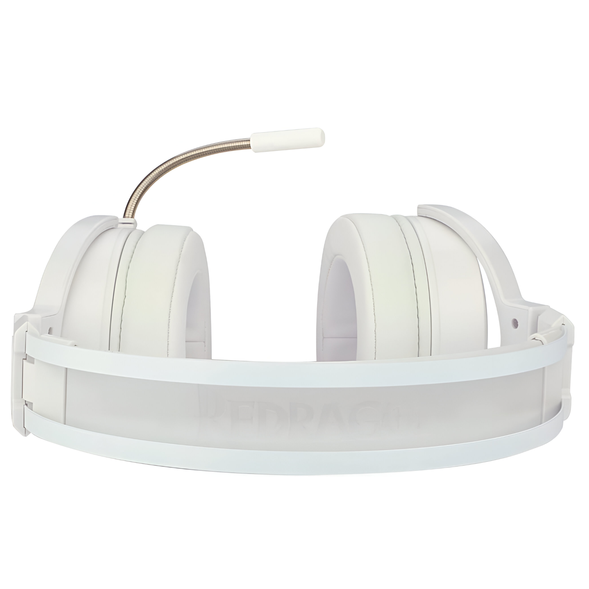 AUDÍFONOS REDRAGON H320W RGB USB LAMIA AUDIO 7.1 BLANCO INCLUYE SOPORTE - 6