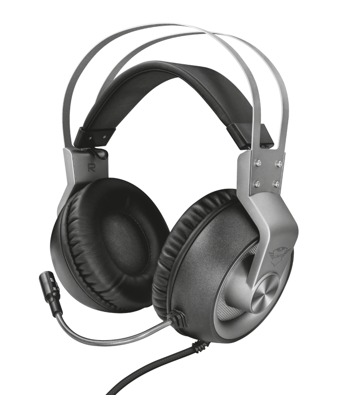 AUDÍFONOS GAMER TRUST HEADSET GXT430 23209 IRONN MULTIPLATAFORMA - 1