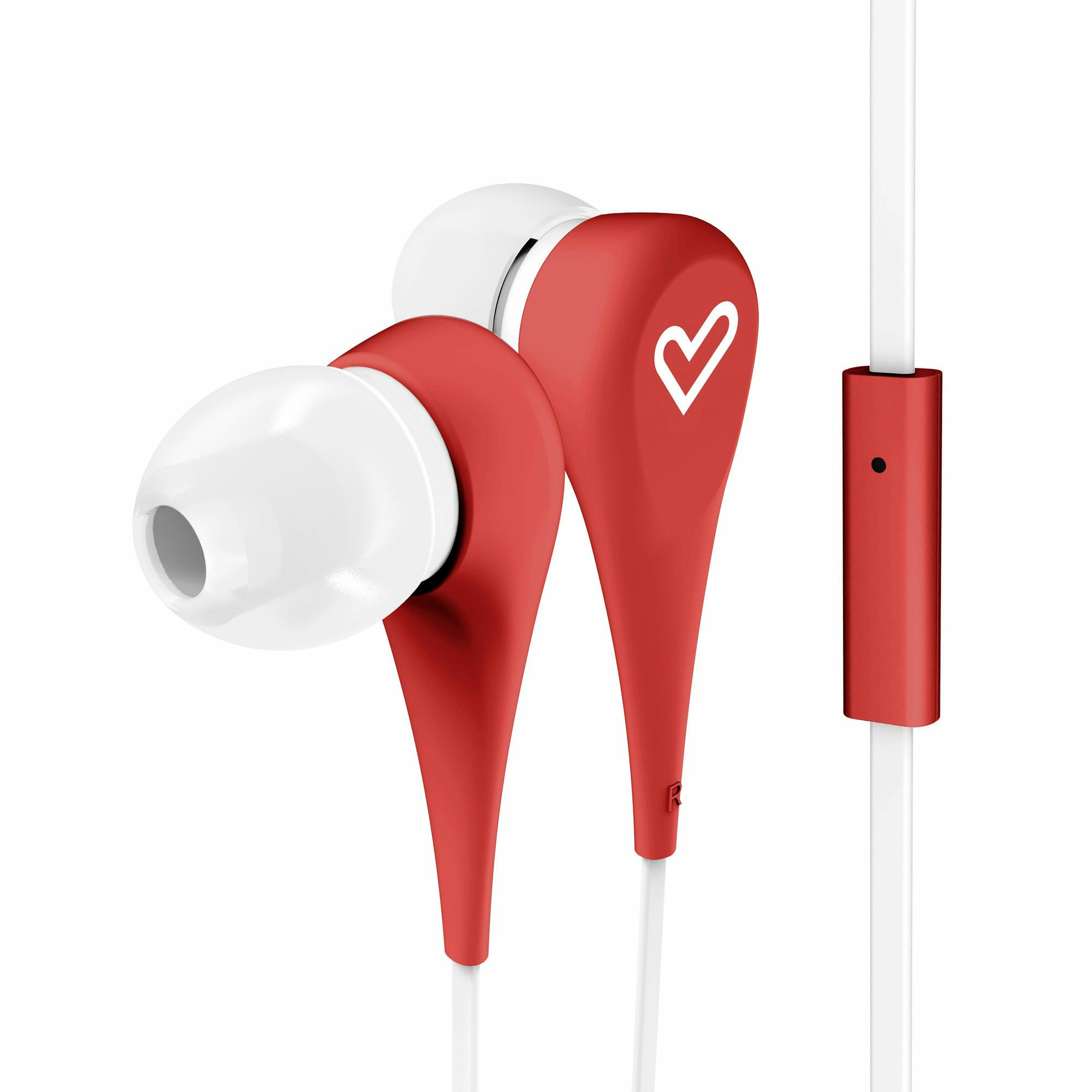 AUDÍFONOS ENERGY SISTEM 446001 EARPHONES STYLE 1+ ROJO MICRÓFONO - 2