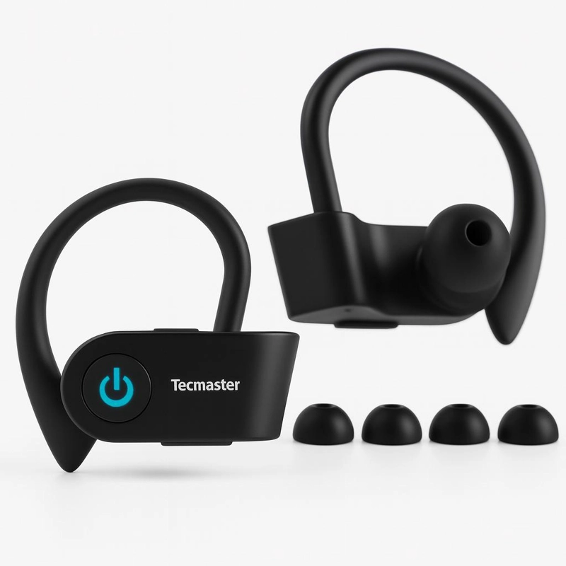AUDÍFONOS TECMASTER TRUE WIRELESS DEPORTIVOS TM-300507 EDR+ ASISTENTE VOZ BLUETOOTH 5.0 - 7