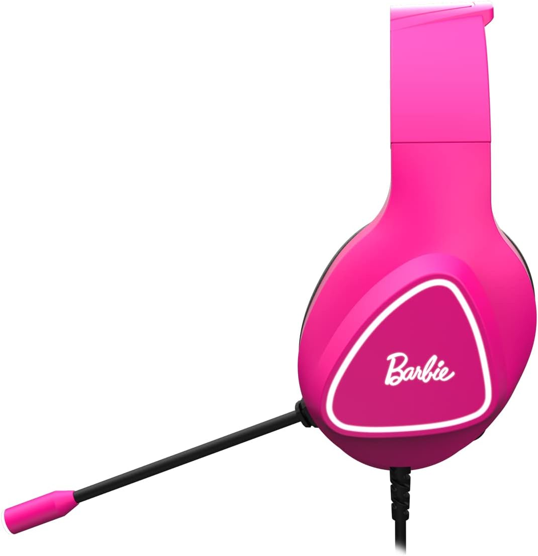 AUDÍFONOS GAMER KROM HEADSET KHALI BARBIE MULTIPLATAFORMA ROSADO - 5