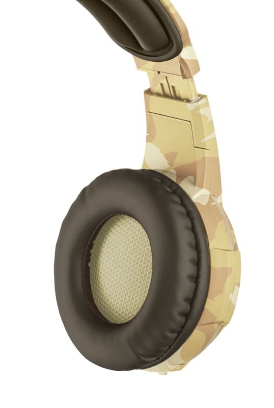 AUDÍFONOS GAMER TRUST HEADSET GXT310D RADIUS DESERT MULTIPLATAFORMA 22208 - 3