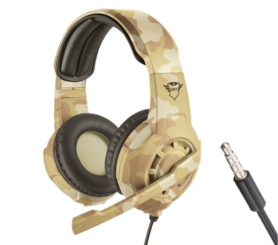 AUDÍFONOS GAMER TRUST HEADSET GXT310D RADIUS DESERT MULTIPLATAFORMA 22208 - 5