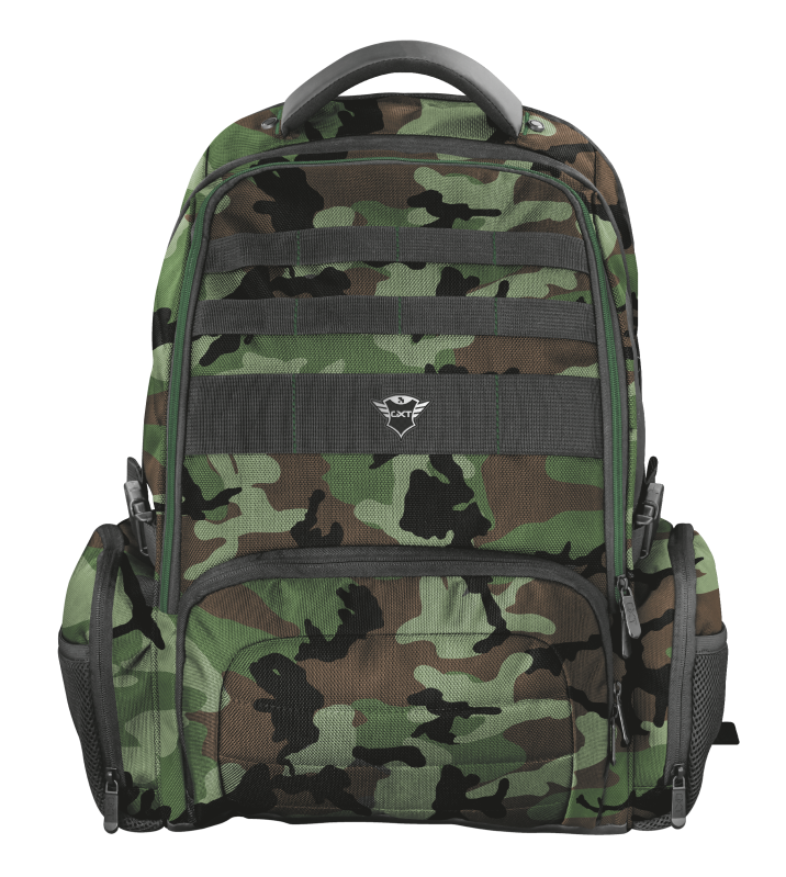 MOCHILA GAMER TRUST GXT 1250C XL KAMO MILITARY REFORZADA 23868 - 1