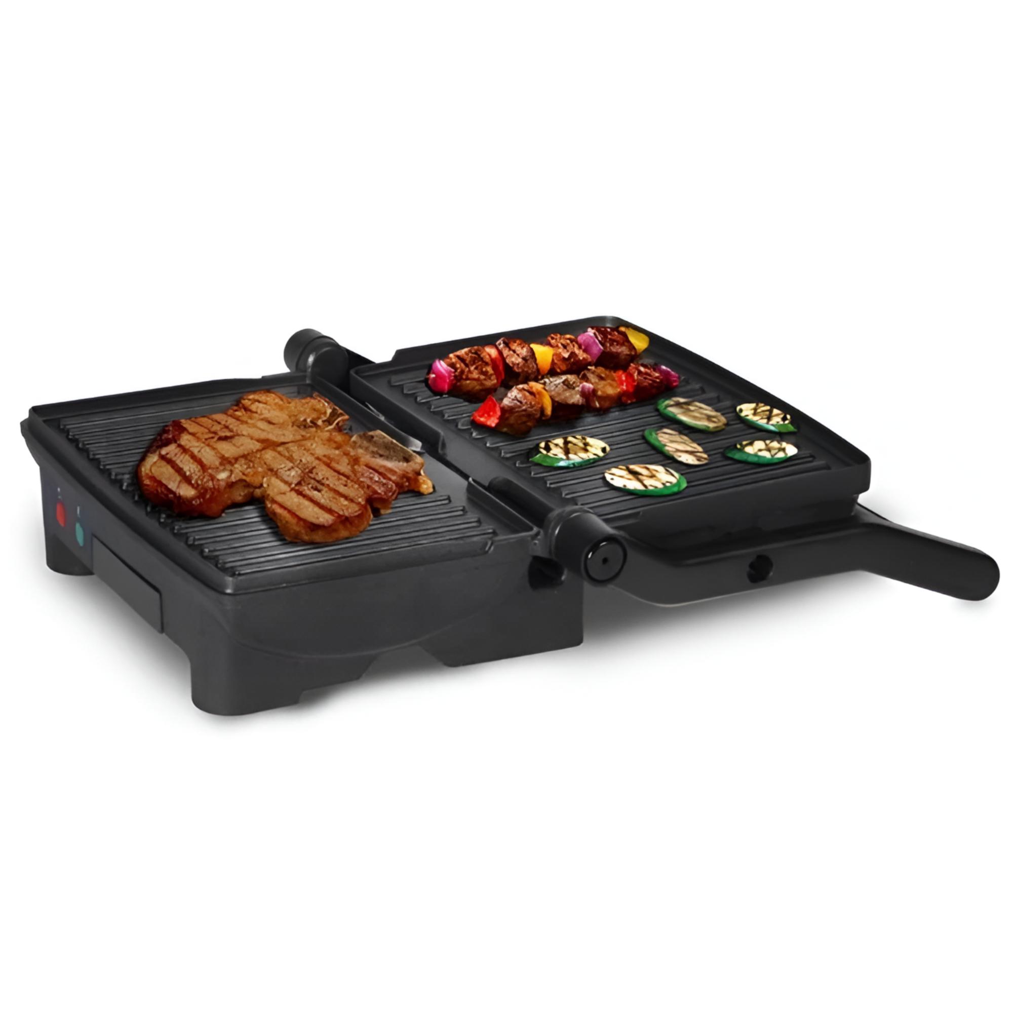 PANINI BLACK + DECKER 900W PLACAS ANTIADHERENTES GR2976-CL - 2