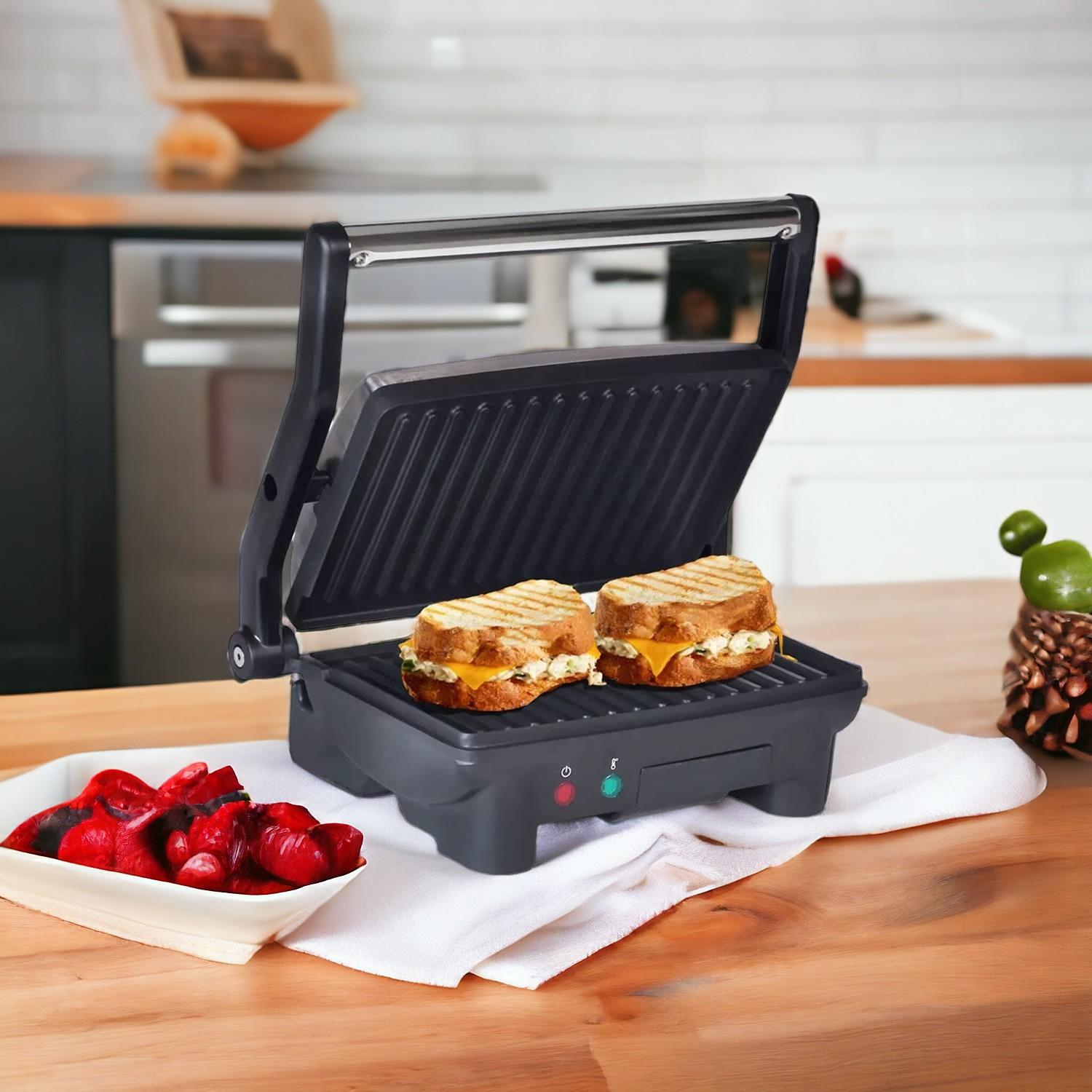 PANINI BLACK + DECKER 900W PLACAS ANTIADHERENTES GR2976-CL - 3