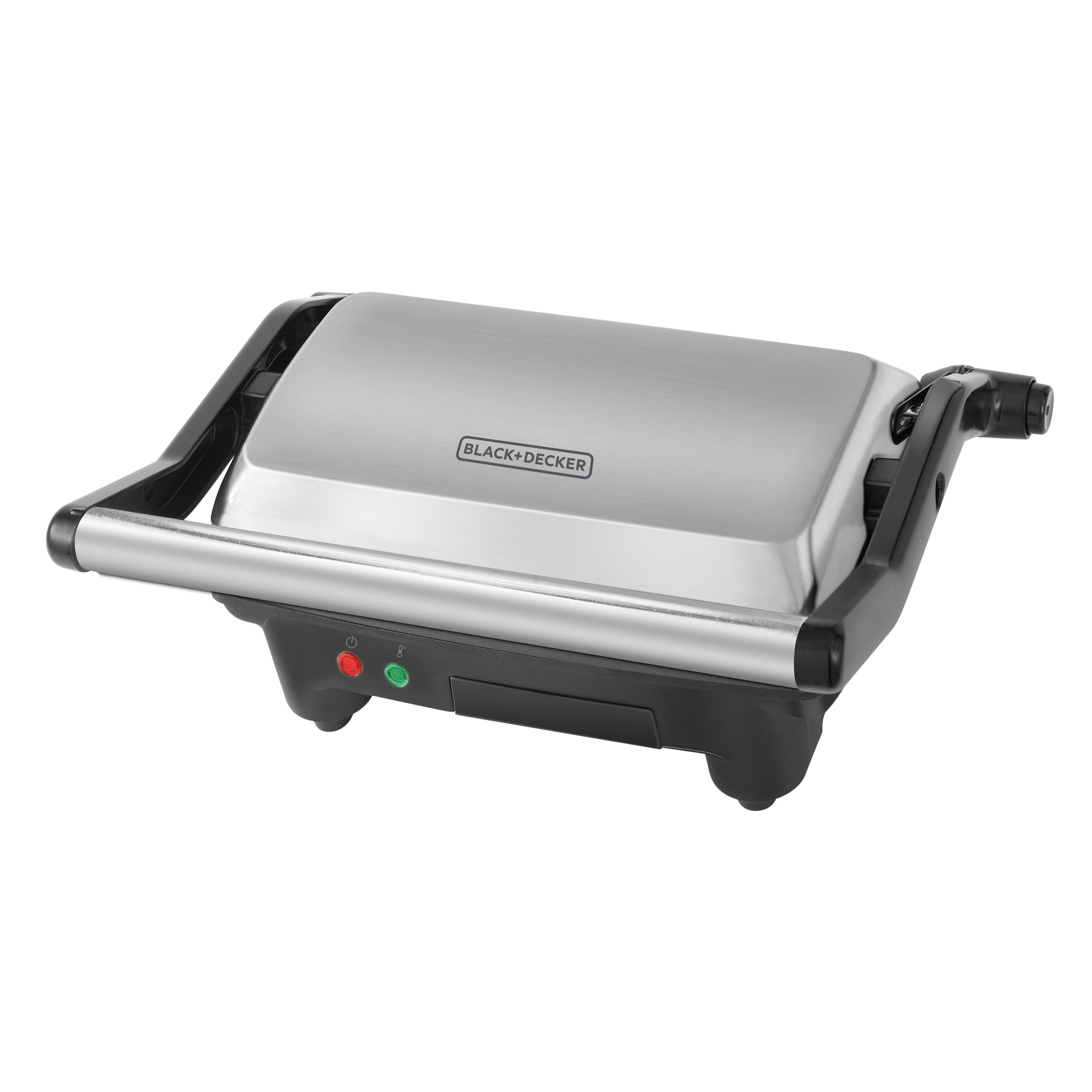 PANINI BLACK + DECKER 900W PLACAS ANTIADHERENTES GR2976-CL - 6