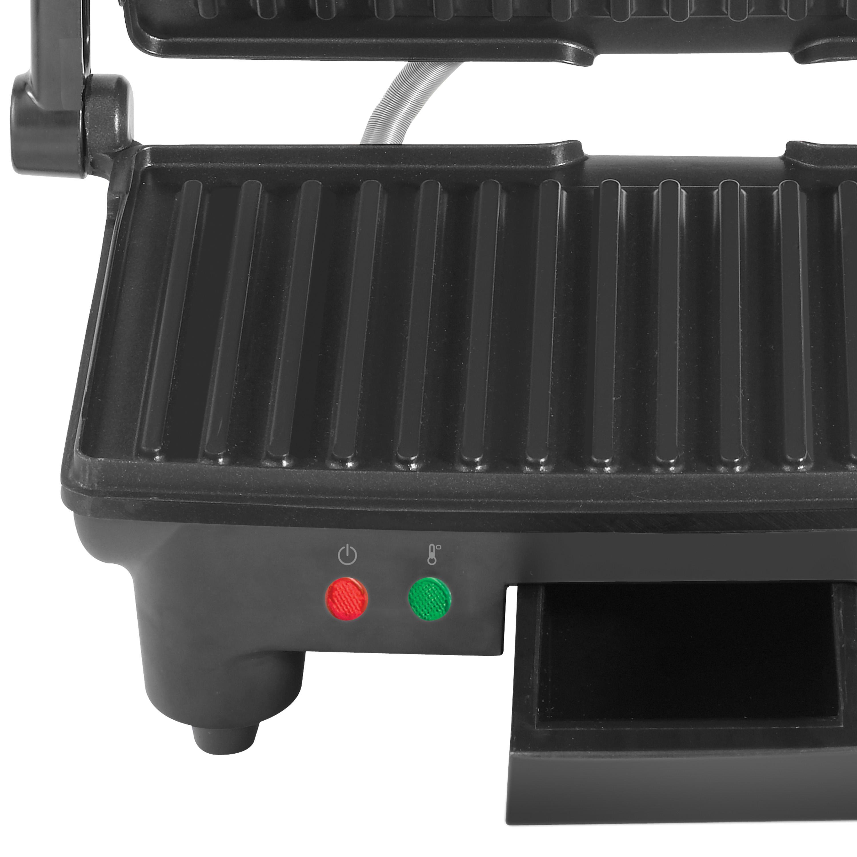 PANINI BLACK + DECKER 900W PLACAS ANTIADHERENTES GR2976-CL - 9