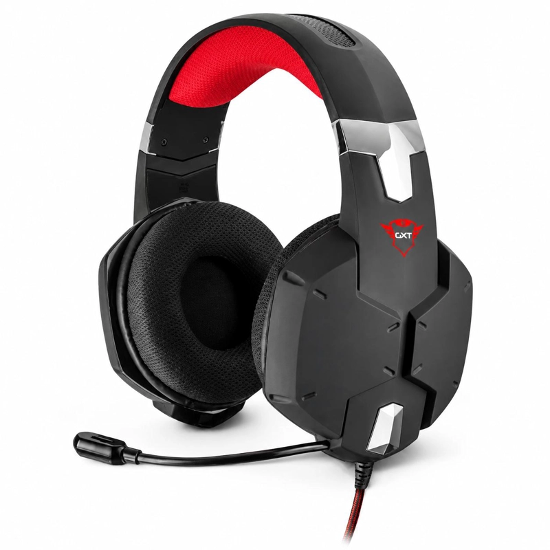AUDÍFONOS GAMER TRUST HEADSET GXT322 CARUS MULTIPLATAFORMA NEGRO - 2