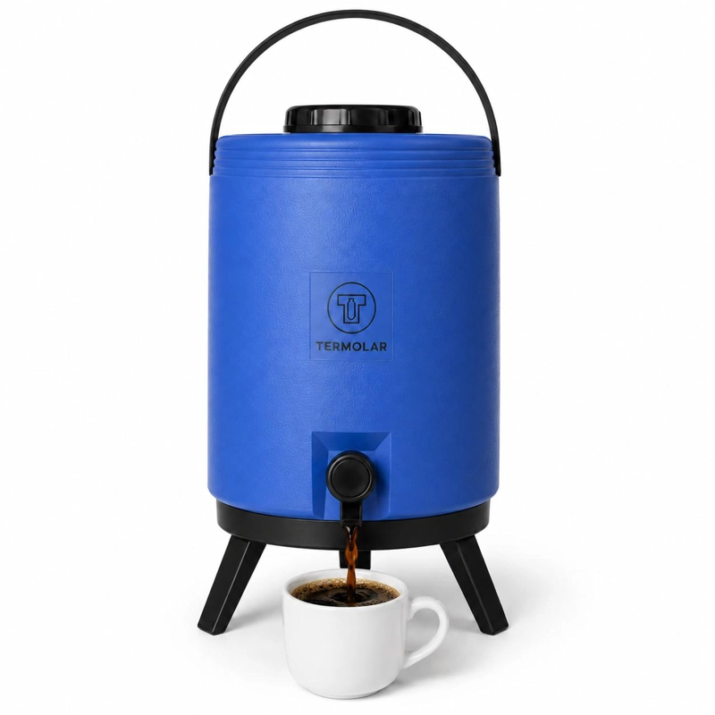 MAXI TERMO DE 15 LITROS TERMOLAR DE ALTA EFICIENCIA - AZUL - 9