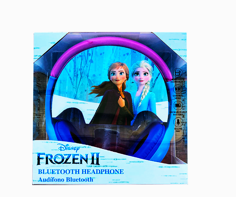 AUDÍFONOS DISNEY HP210027N-NOC-ESP FROZEN INFANTIL DISEÑO ELSA BLUETOOTH - 8