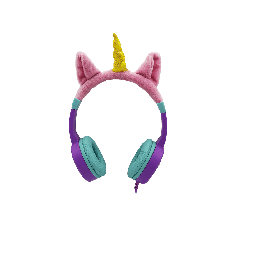 AUDÍFONOS MONSTER AUDIO CK01M INFANTIL UNICORNIO MORADO - 4