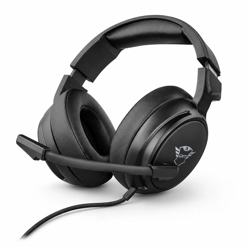 AUDÍFONOS GAMER TRUST HEADSET GXT433K 23381 PYLO MULTIPLATAFORMA NEGRO - 2