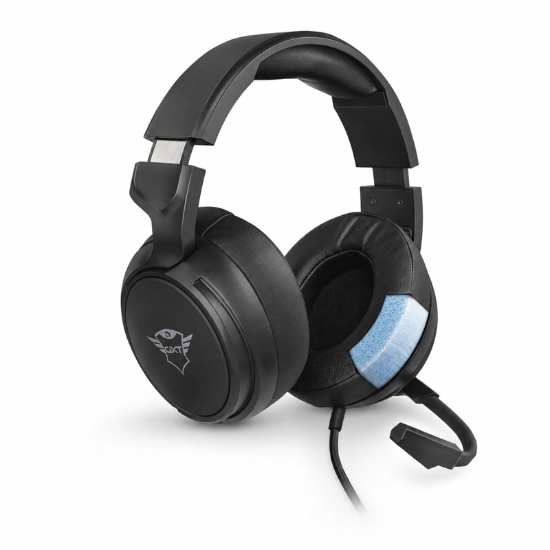 AUDÍFONOS GAMER TRUST HEADSET GXT433K 23381 PYLO MULTIPLATAFORMA NEGRO - 4