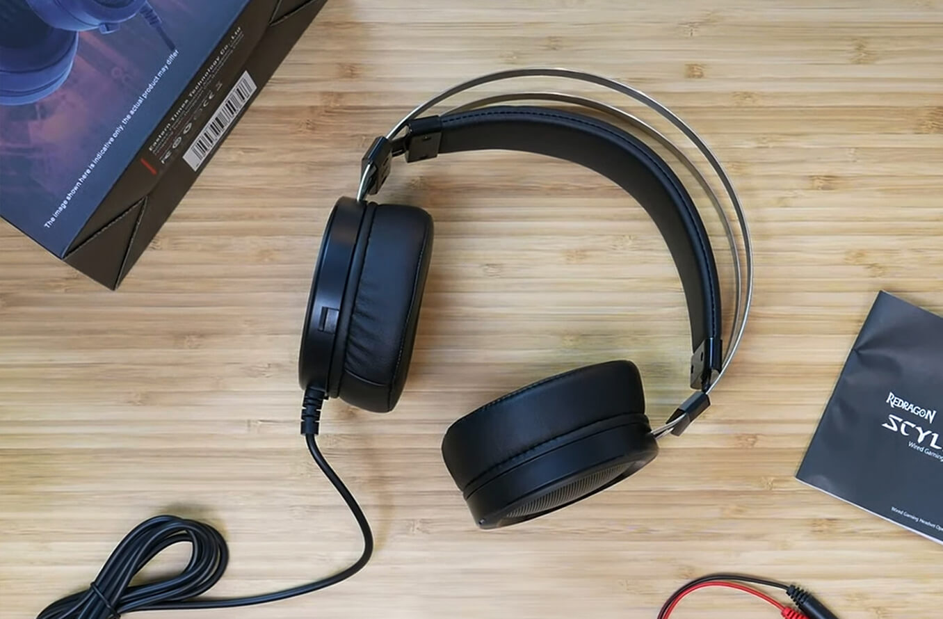 AUDÍFONOS GAMER REDRAGON HEADSET H901 SCYLLA MULTIPLATAFORMA - 9