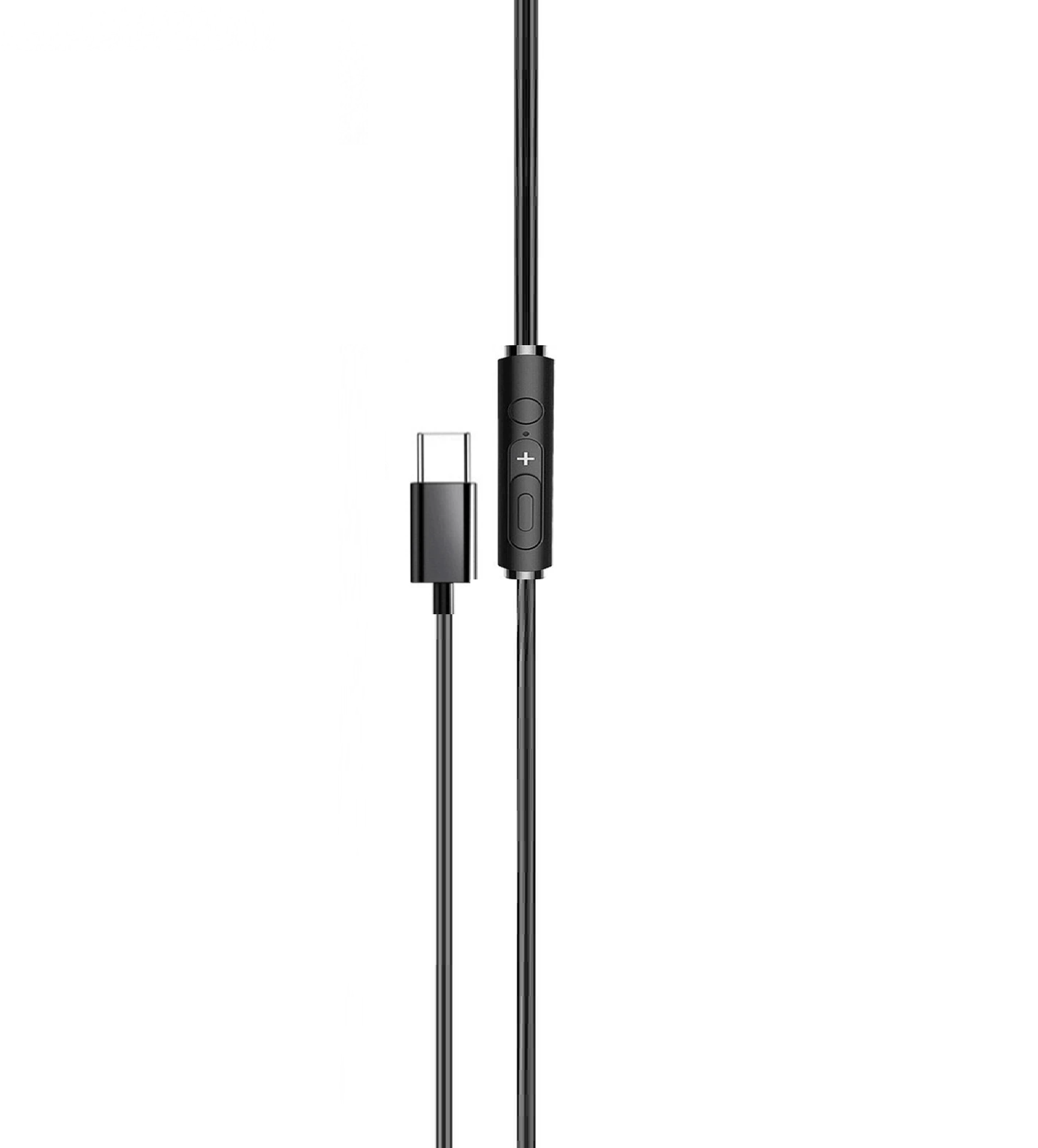 AUDÍFONOS TECMASTER MANOS LIBRES TM-300517 HIFI BK CONECTOR TIPO C - 2