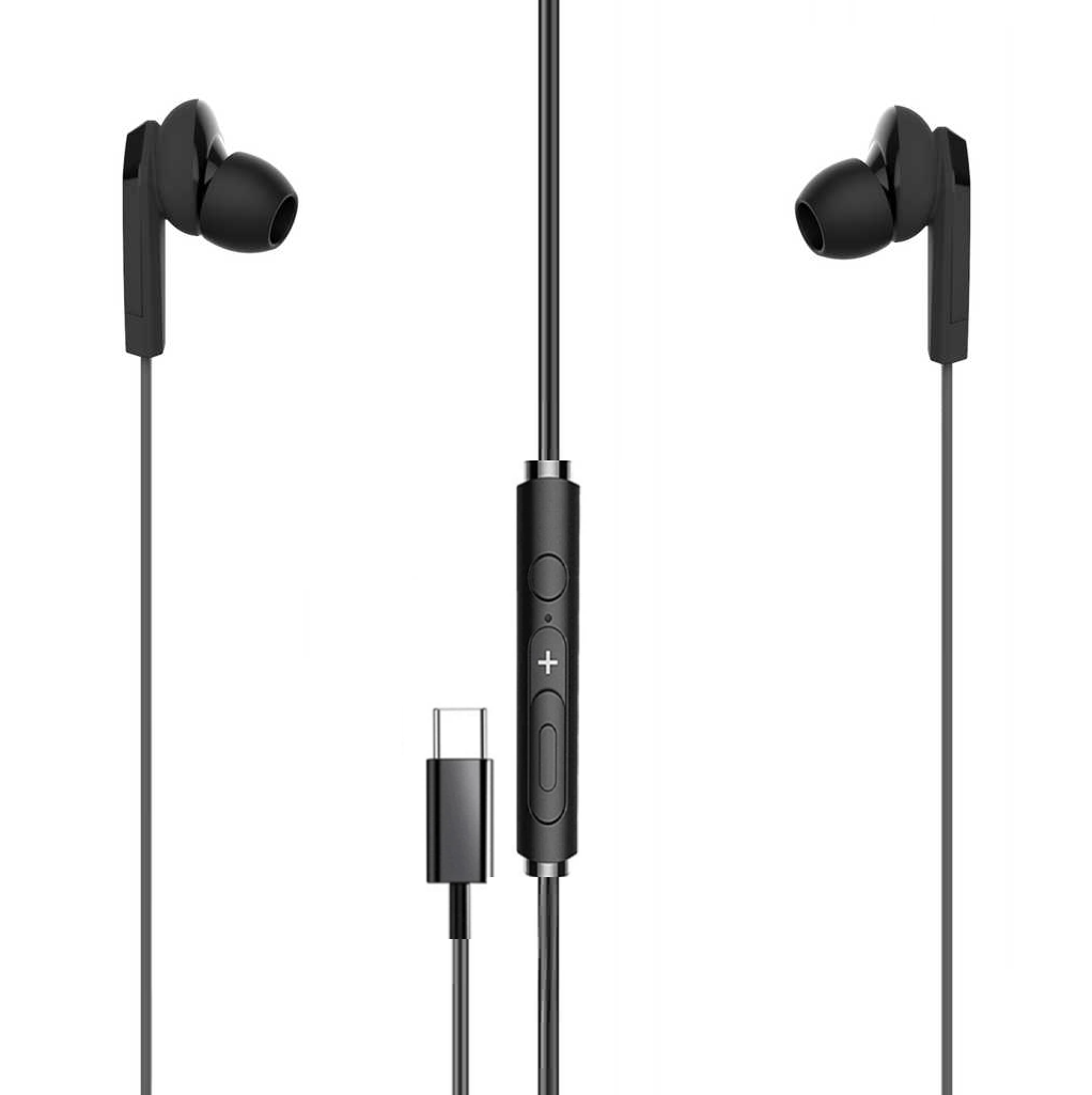 AUDÍFONOS TECMASTER MANOS LIBRES TM-300517 HIFI BK CONECTOR TIPO C - 6