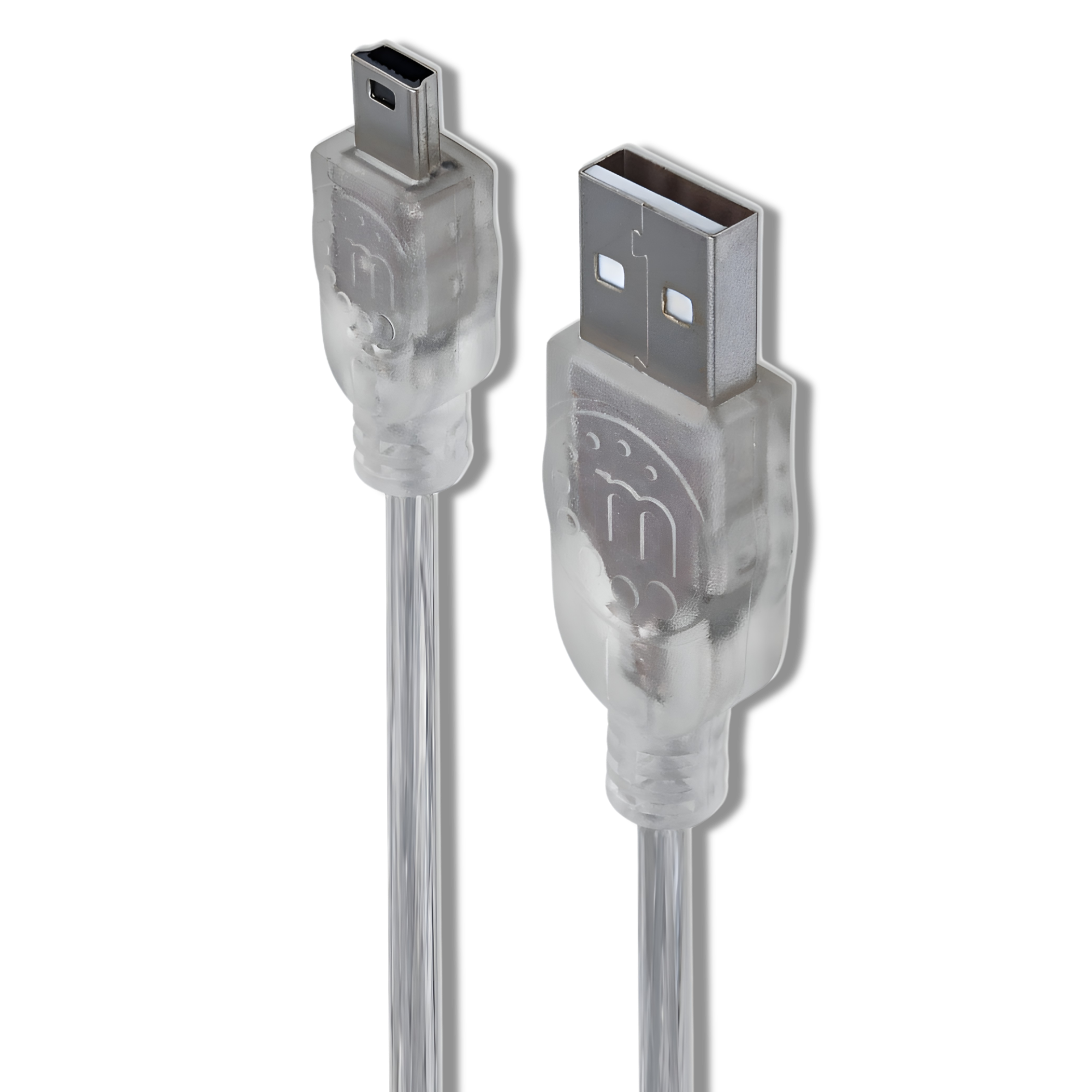 CABLE DE DATOS MINI USB PROFESIONAL 1.8M MANHATTAN 5PINES V3 - 2