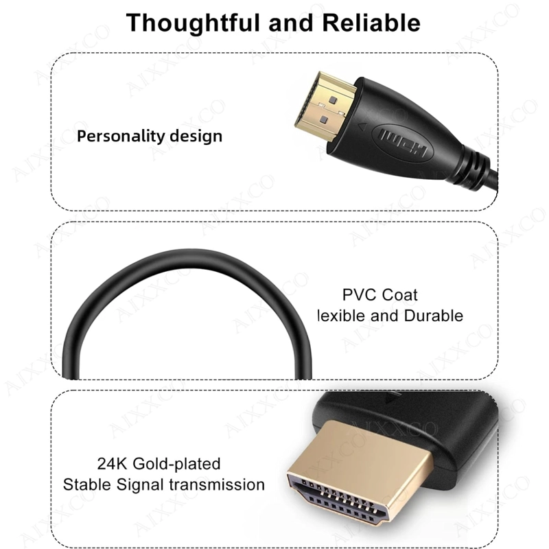 CABLE ALÁMBRICO ULINK HDMI A HDMI 1.8M V1.4 READY FOR 3D FULL HD - 4